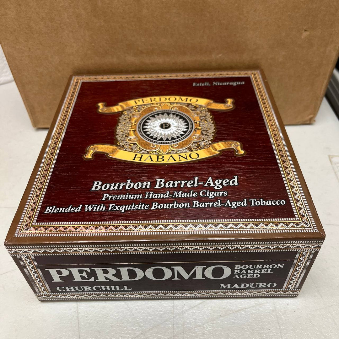 Perdomo Habano Bourbon Barrel Aged Maduro Churchill