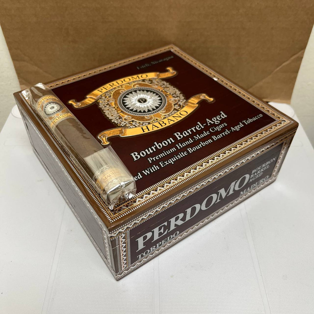Perdomo Habano Bourbon Barrel Aged Maduro Torpedo