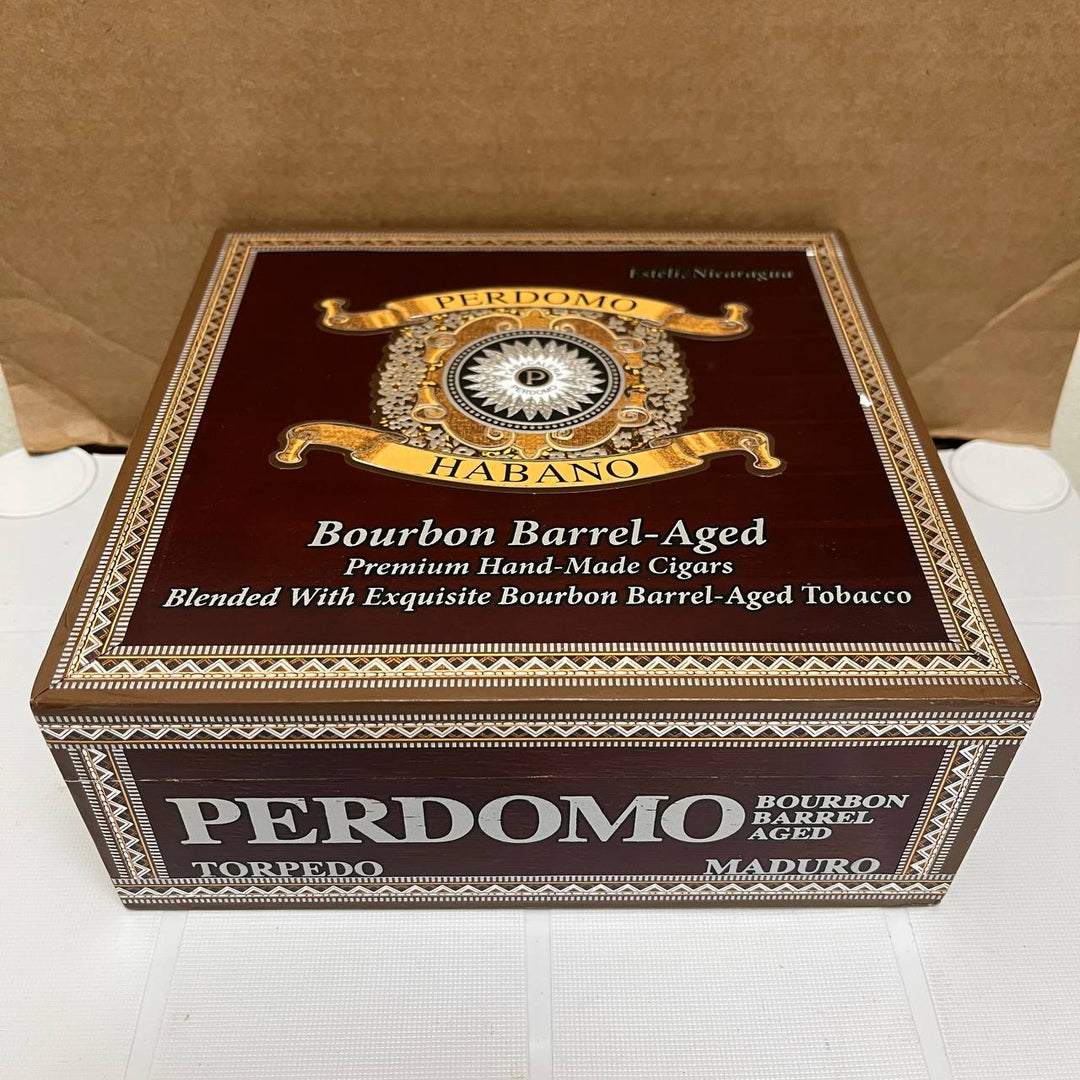 Perdomo Habano Bourbon Barrel Aged Maduro Torpedo