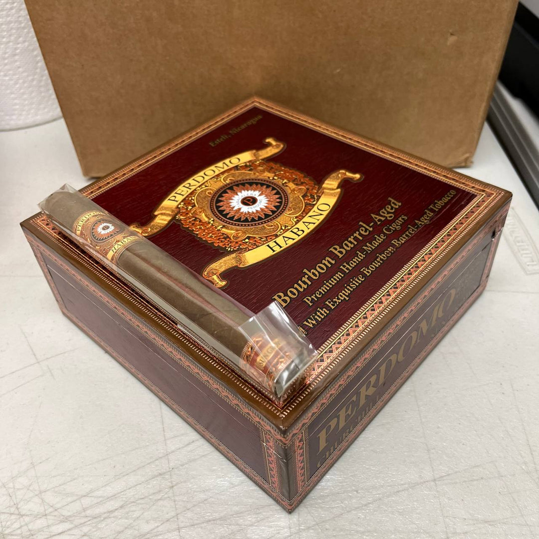 Perdomo Habano Bourbon Barrel Aged Sun Grown Churchill
