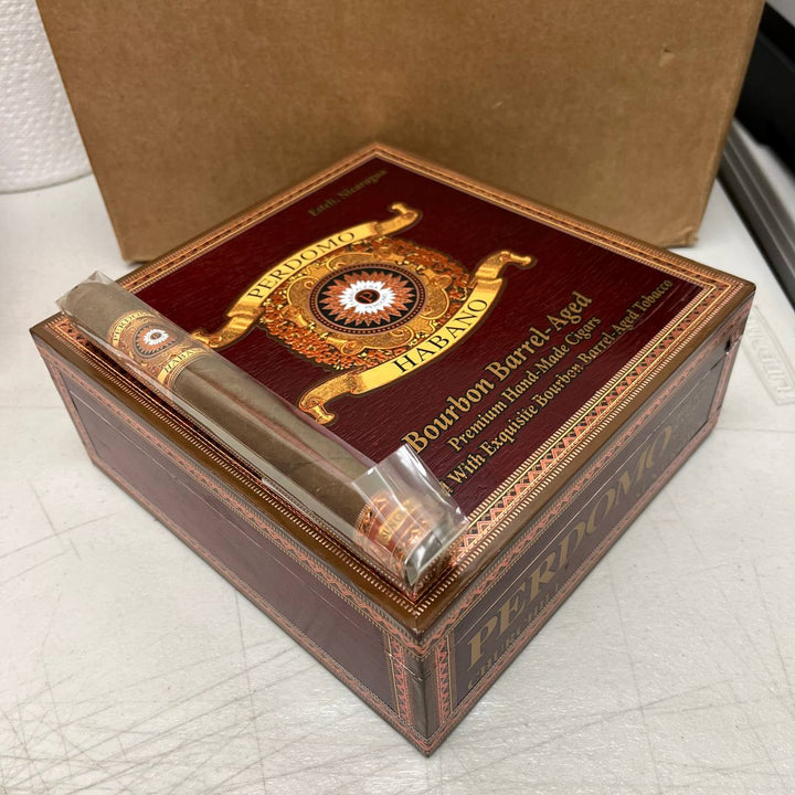Perdomo Habano Bourbon Barrel Aged Sun Grown Churchill