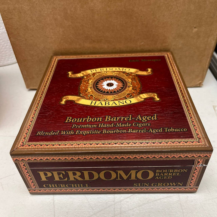 Perdomo Habano Bourbon Barrel Aged Sun Grown Churchill