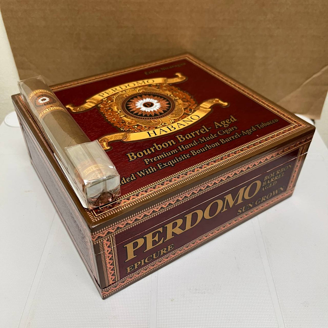 Perdomo Habano Bourbon Barrel Aged Sun Grown Epicure Toro
