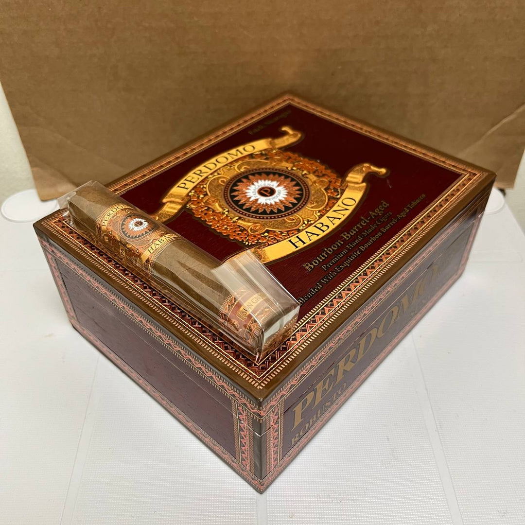 Perdomo Habano Bourbon Barrel Aged Sun Grown Robusto