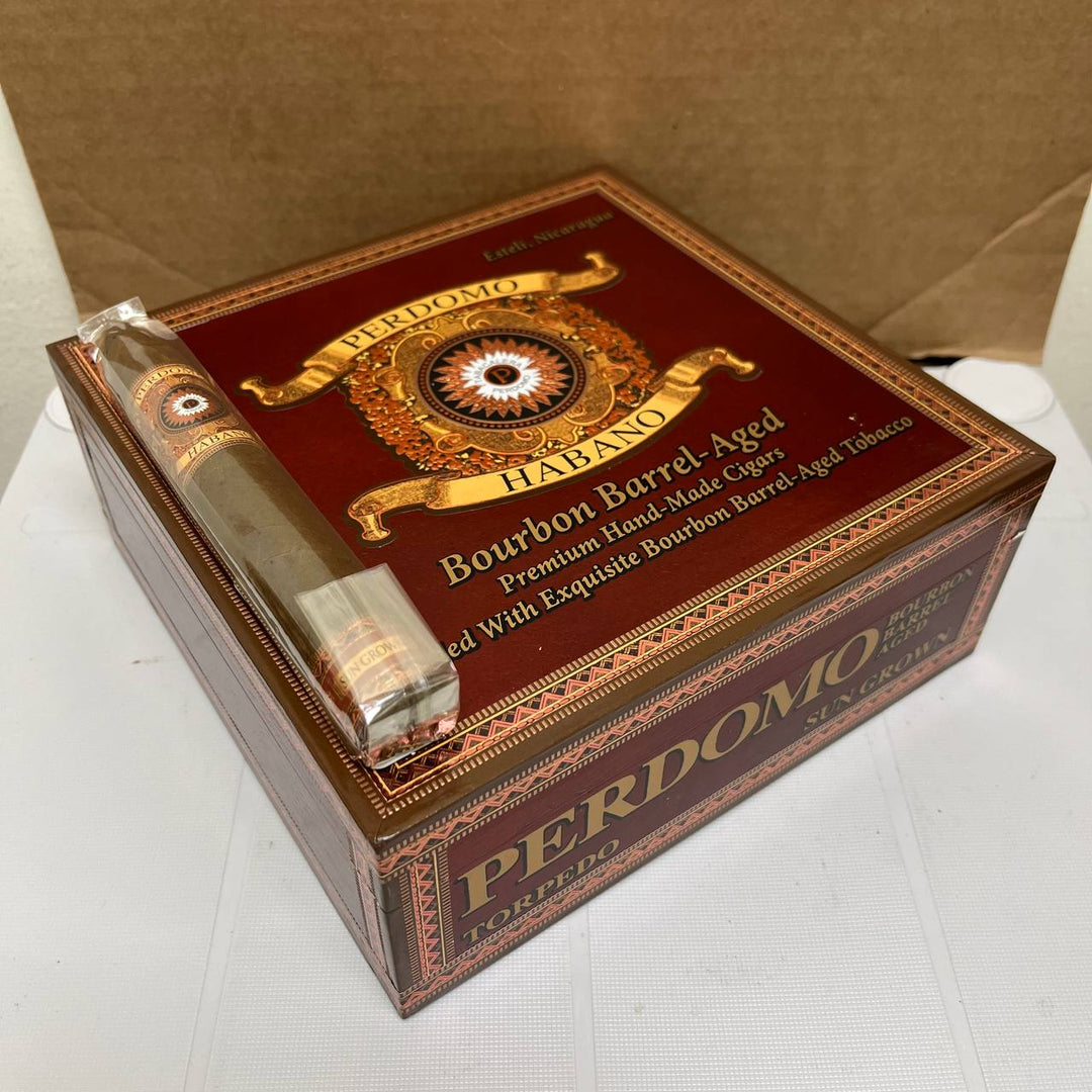 Perdomo Habano Bourbon Barrel Aged Sun Grown Torpedo