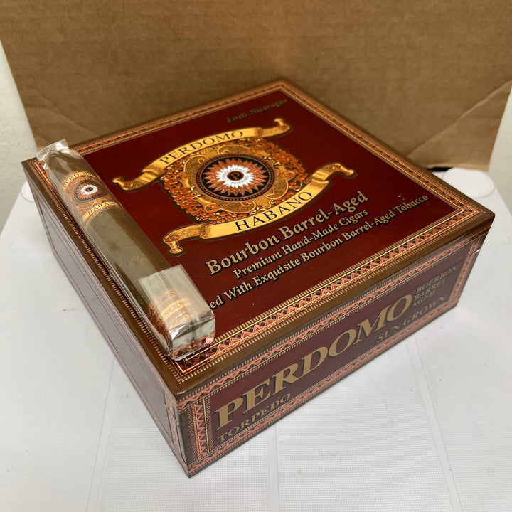 Perdomo Habano Bourbon Barrel Aged Sun Grown Torpedo