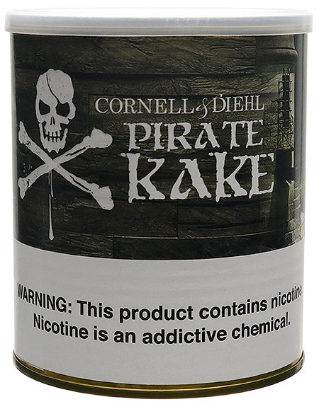 Cornell & Diehl Pipe Tobacco Pirate Kake Tin