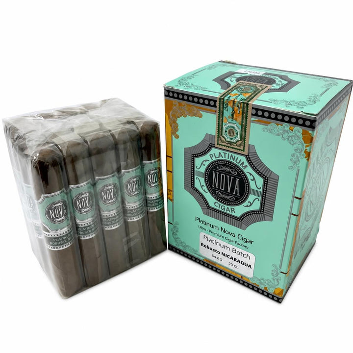 Platinum Nova Batch Robusto Nicaragua AI product photo