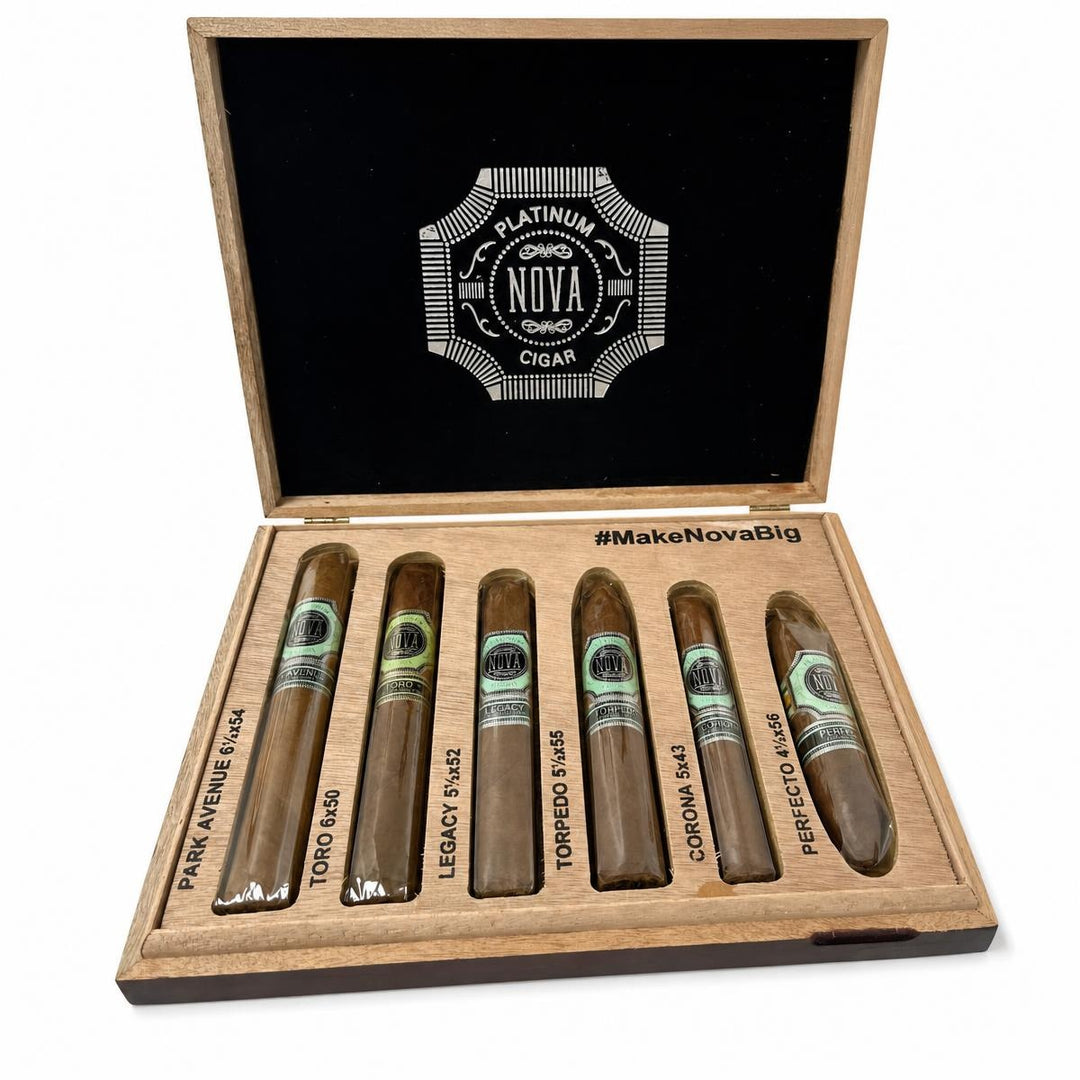 Platinum Nova Cigars Sampler AI product photo