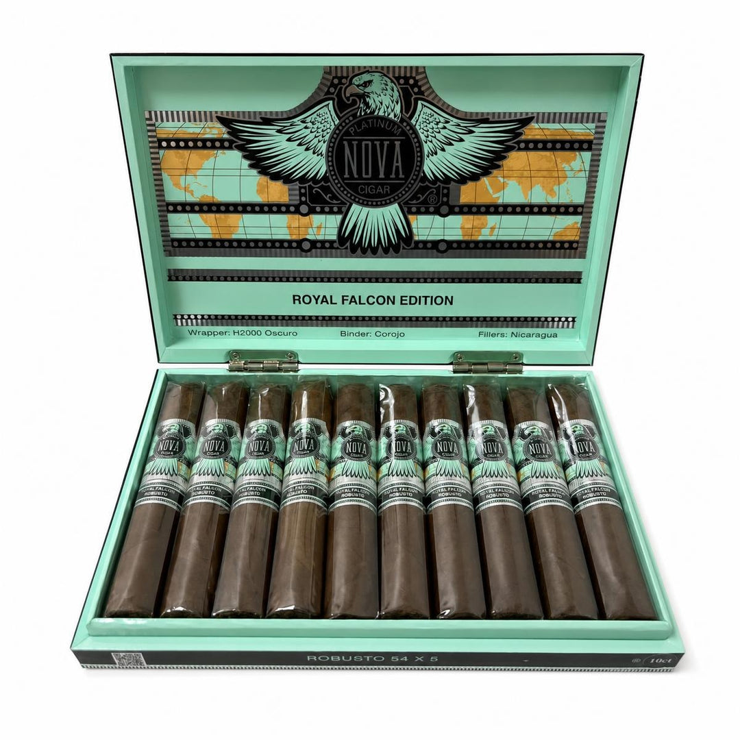 Platinum Nova Royal Falcon Robusto AI product photo