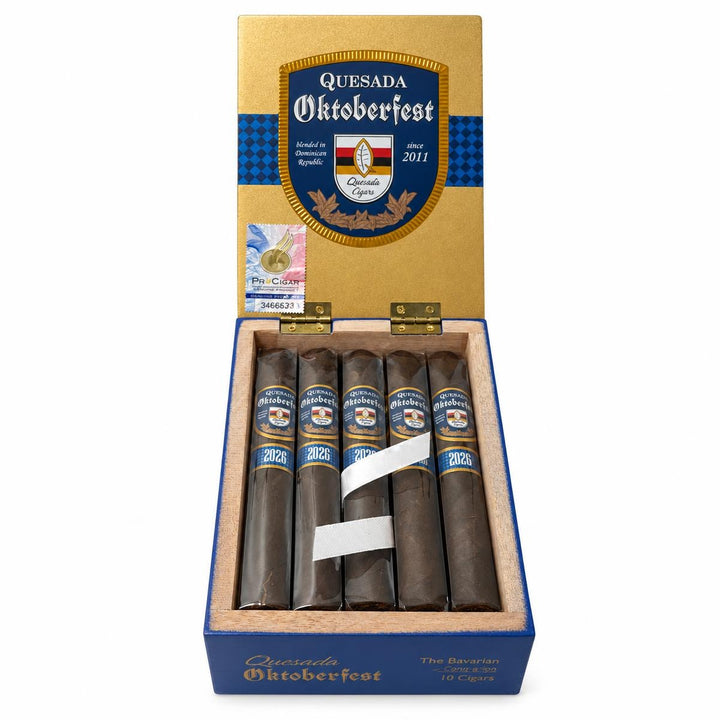 Quesada Oktoberfest 2026 Bavarian AI product photo