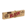 Raw Classic King Size Connoisseur with Tips Rolling Papers 32ct