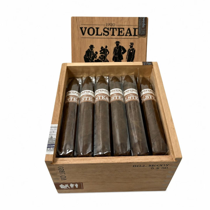 RoMa Craft Intemperance VO 1920 Bill McCoy AI product photo