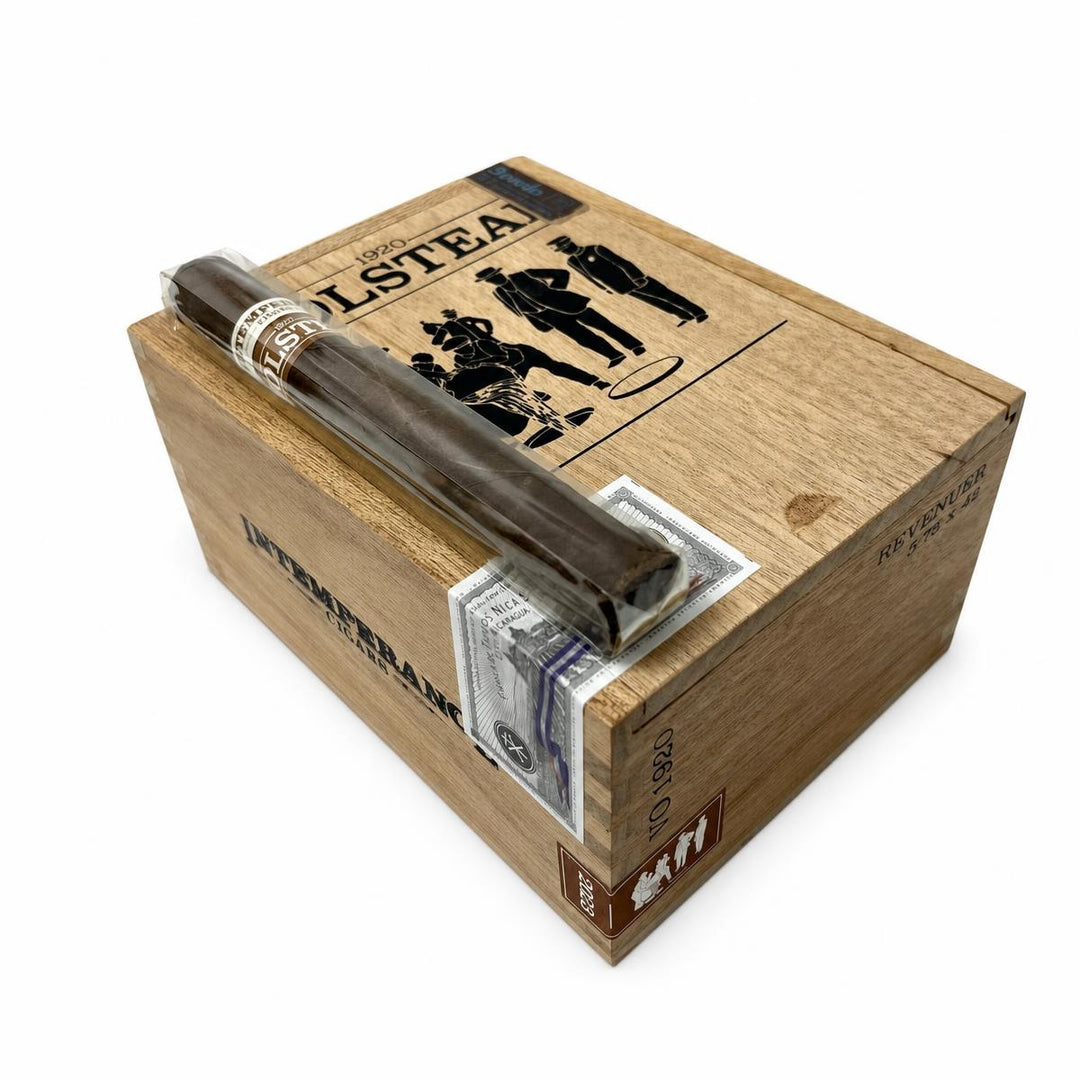 RoMa Craft Intemperance VO 1920 Revenuer Grand Corona AI product photo