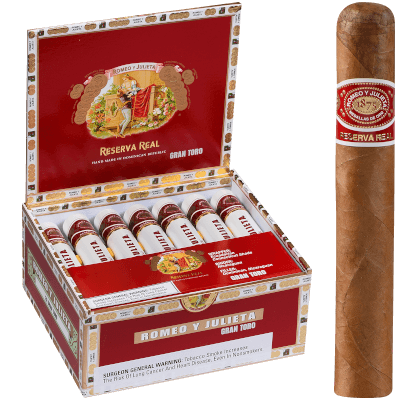 Romeo Y Julieta Reserva Real Gran Toro Tubes