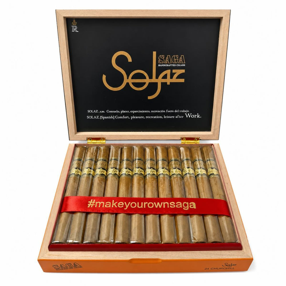 Saga Solaz Churchill AI product photo
