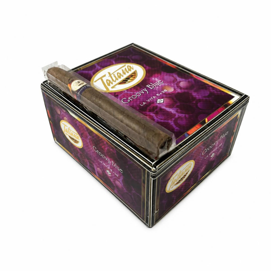 Tatiana La Vita Groovy Blue AI product photo