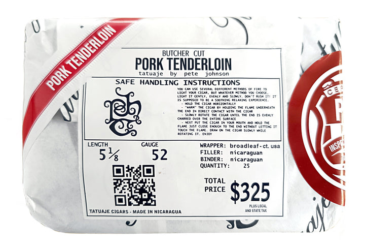 Tatuaje Pork Tenderloin