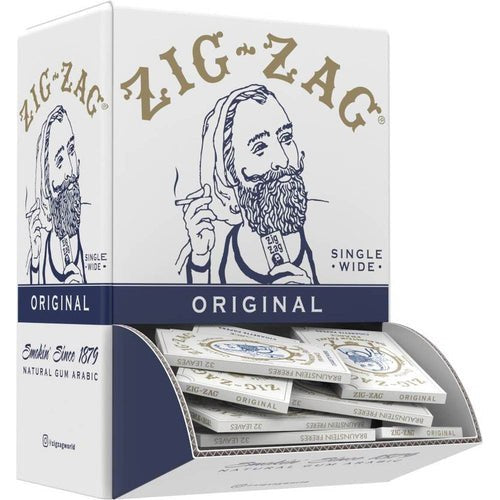 Zig-Zag Original White Rolling Papers 32ct