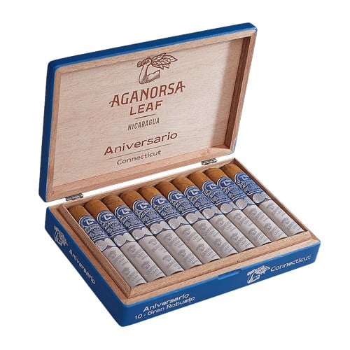 Aganorsa Leaf Aniversario Connecticut Ground Robusto