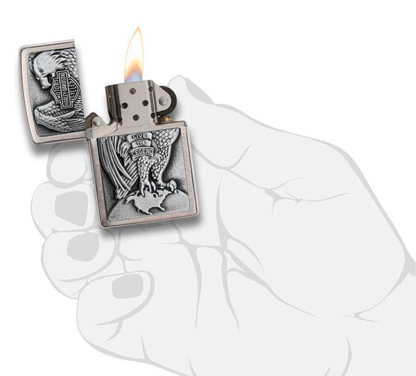 Zippo Harley-Davidson® Live The Legend Emblem