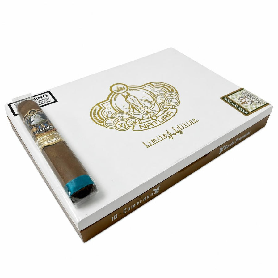 Natura Cigars Akhal Teke Cameroon Box Pressed Gordo AI product photo
