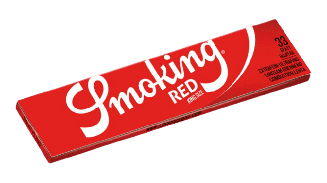 Smoking Brand Paper King Size Red 33ct