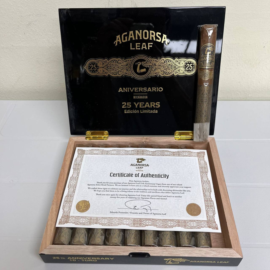 Aganorsa Leaf Aniversario 25 Years Corojo Toro