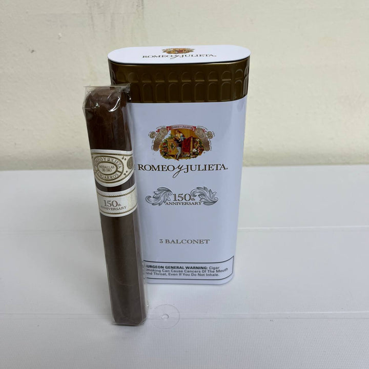 Romeo y Julieta 150th Anniversary Balconet 3-Tins