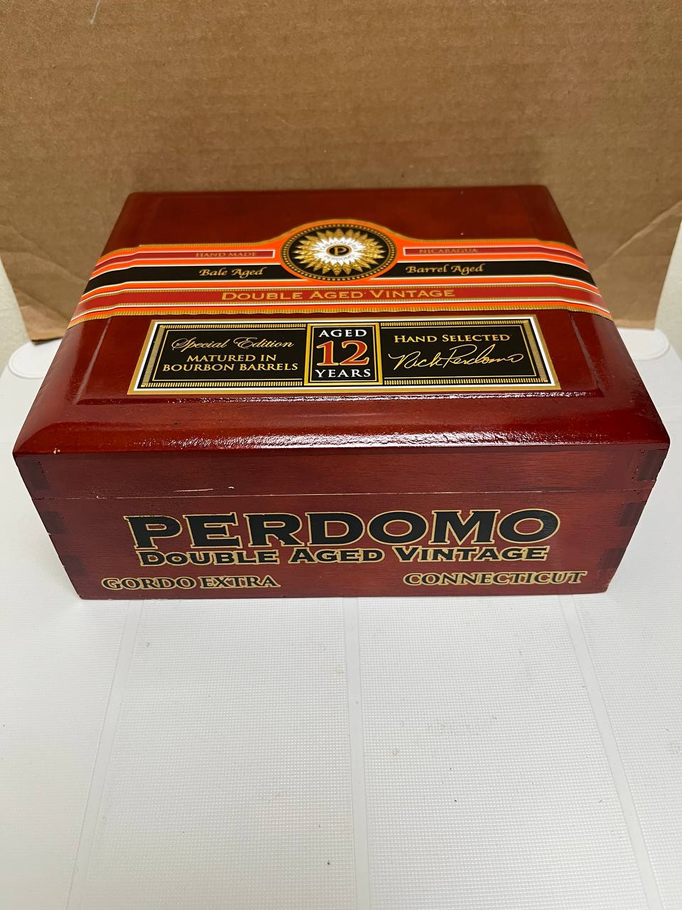 Perdomo Double Aged 12 Year Vintage Connecticut Gordo Extra
