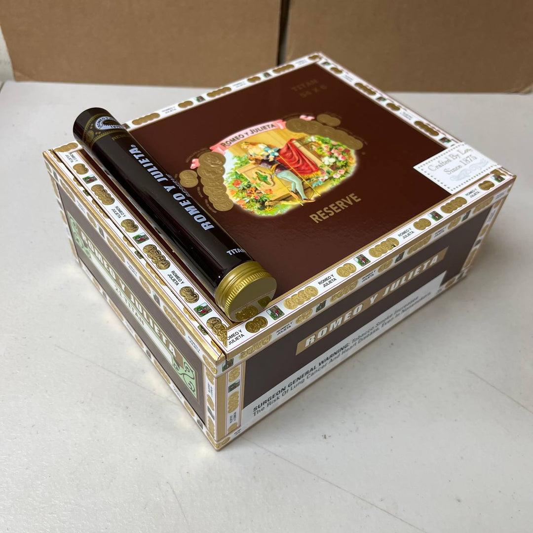 Romeo Y Julieta Reserve Titan Tubo