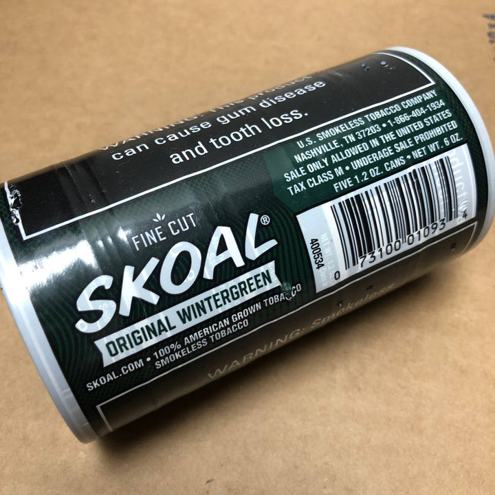 Skoal Original Wintergreen Fine Cut