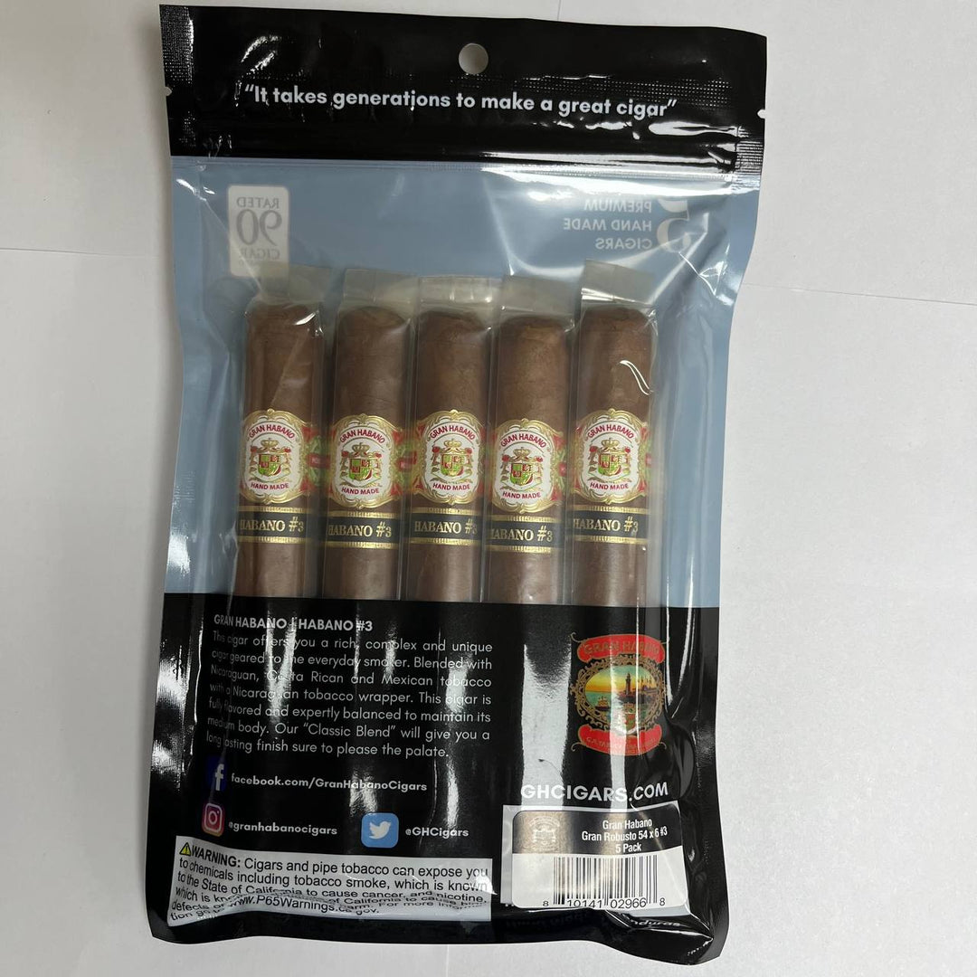 Gran Habano #3 Habano Gran Robusto Fresh Pack
