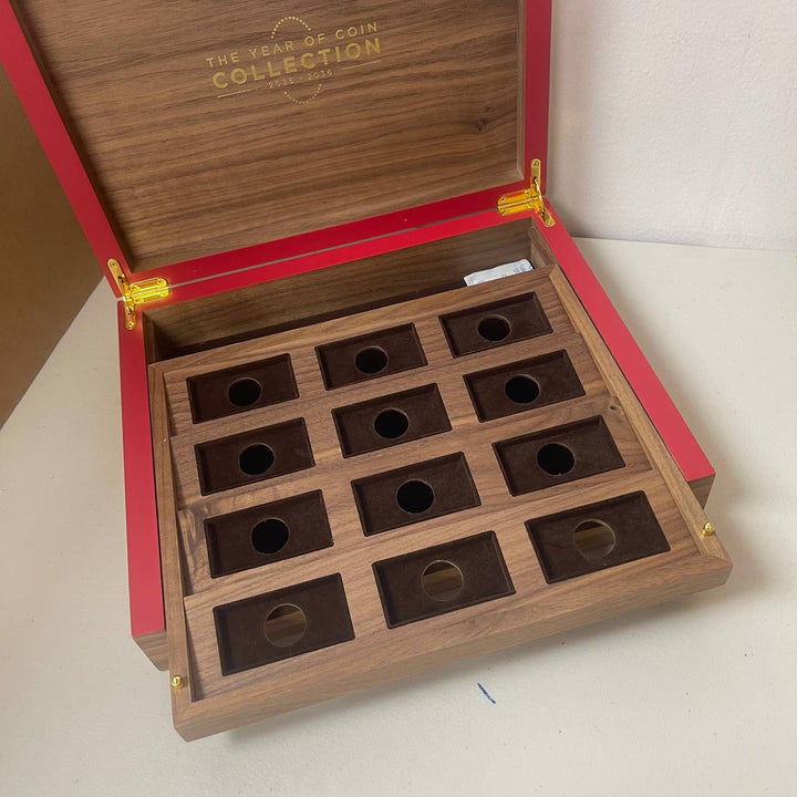Davidoff Year Of The Coin Collector Box