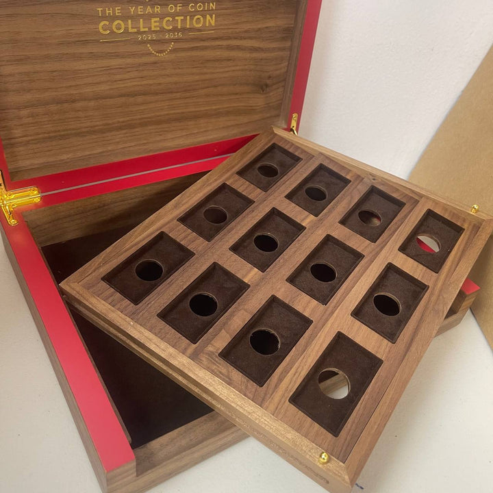 Davidoff Year Of The Coin Collector Box