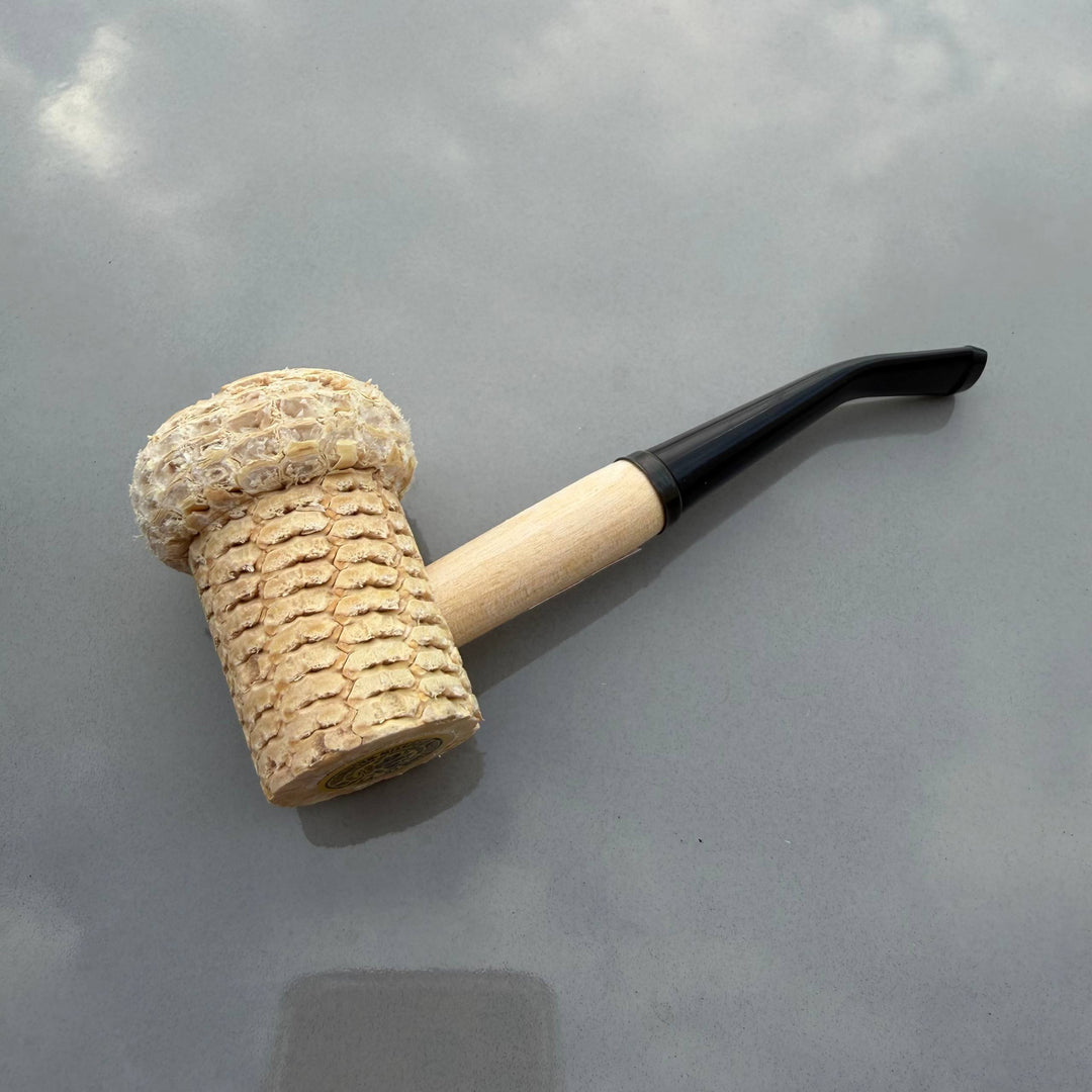 Missouri Meerschaum Natural Patriot Corn Cob Pipe