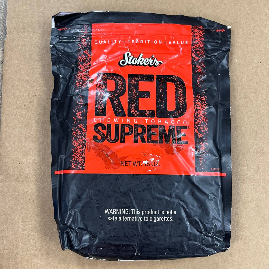 斯托克斯｜散装嚼烟 红至尊 破损包装