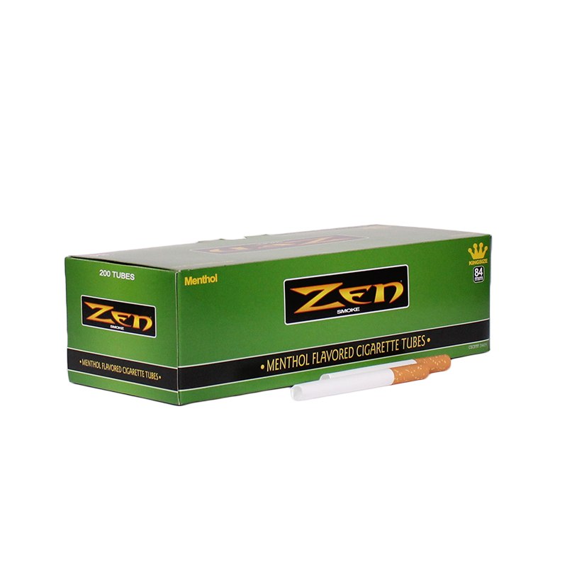 Zen King Size Menthol Tubes 200ct