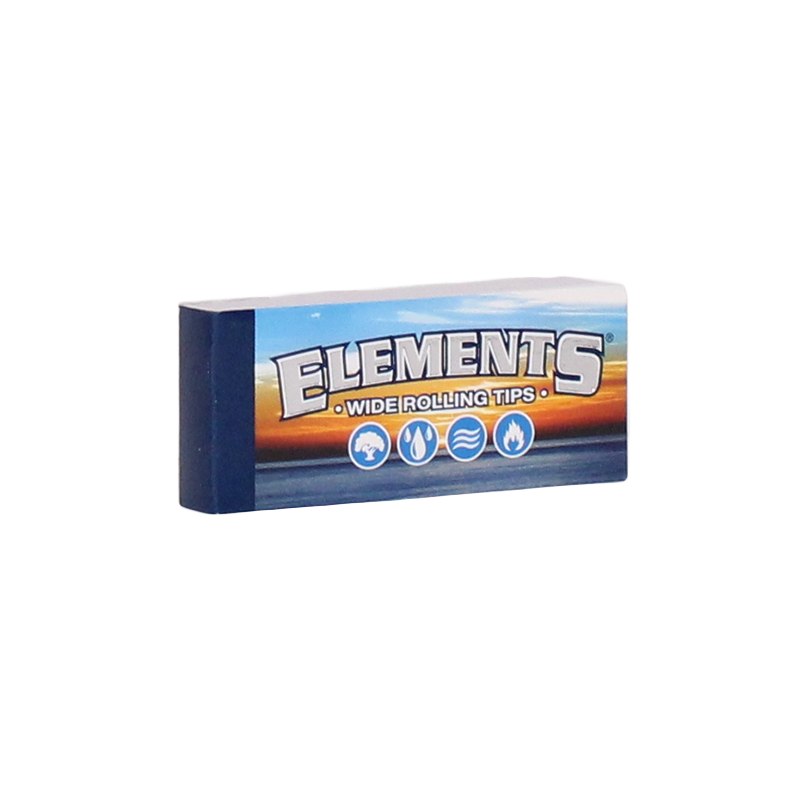 Elements Wide Non-Perforated Tips 50ct