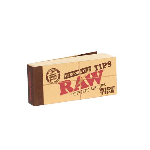 Raw Wide Perforated Tips 50ct