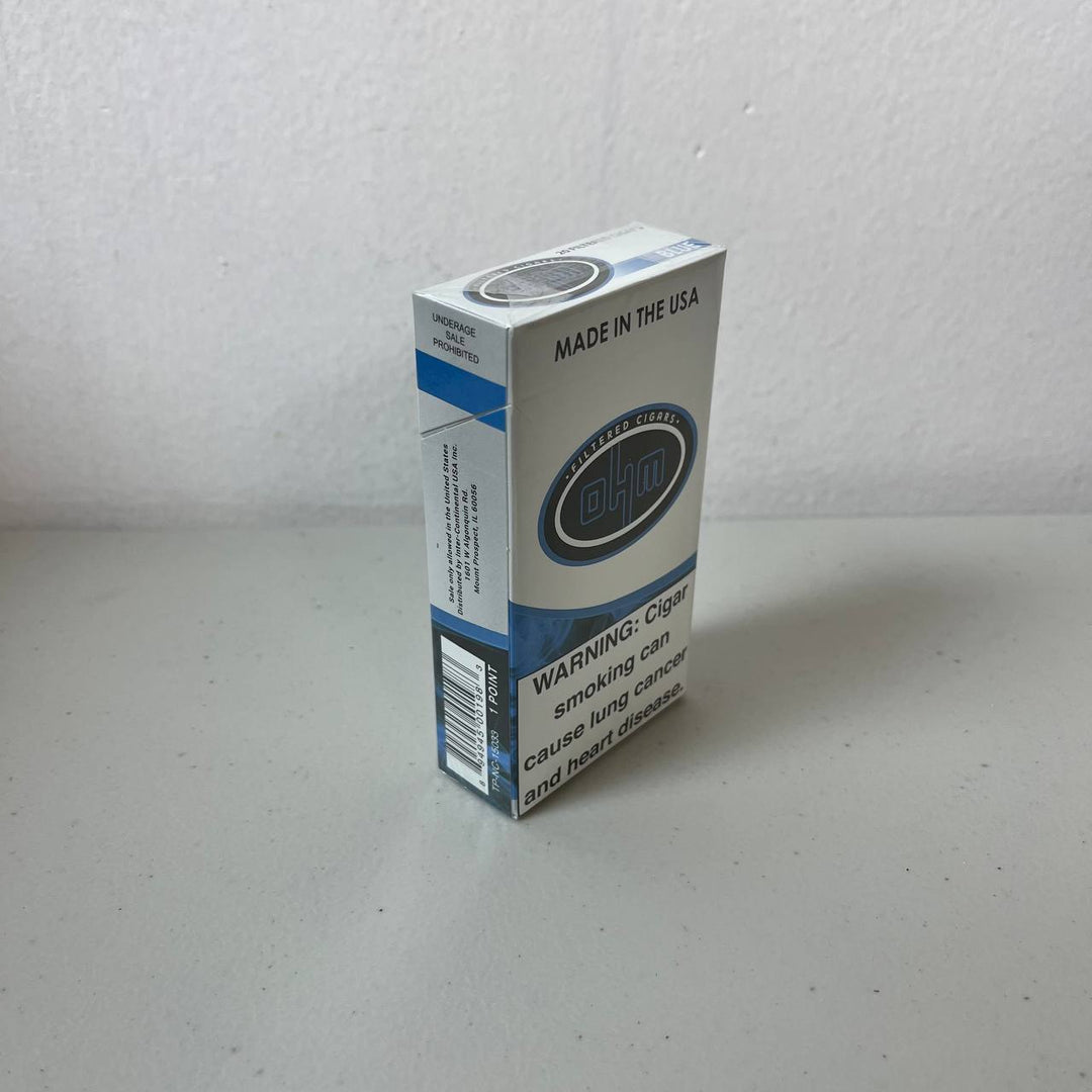 OHM Filtered Cigars Blue