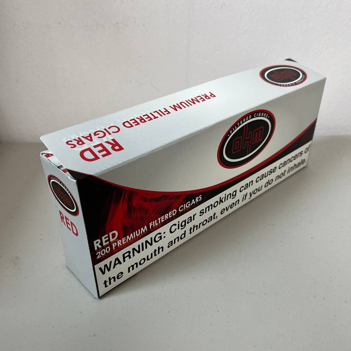 OHM Filtered Cigars Red