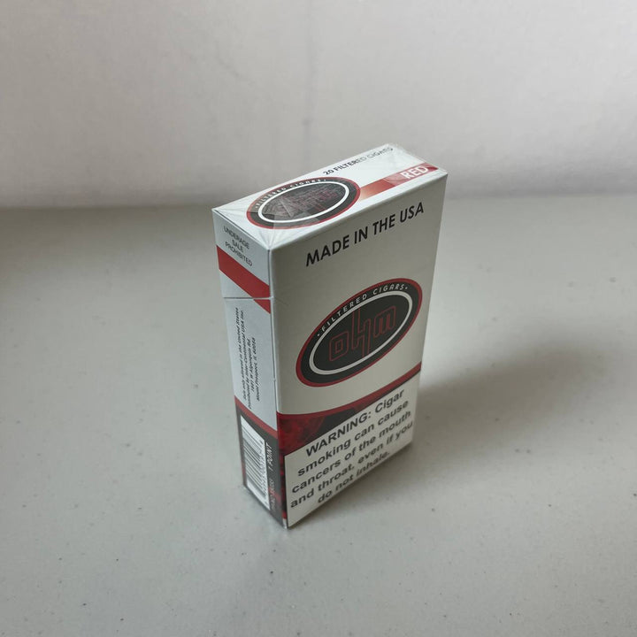 OHM Filtered Cigars Red