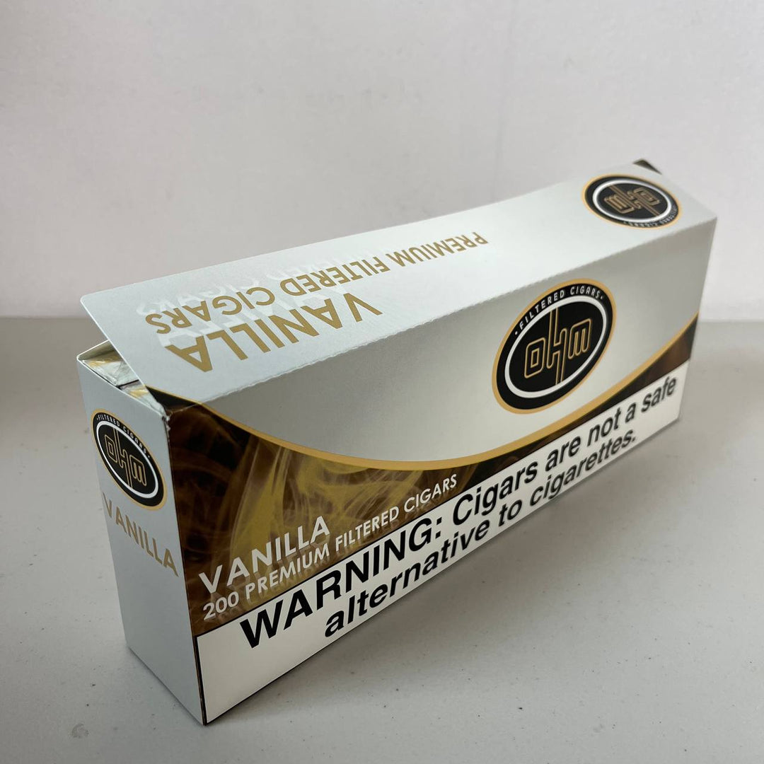 OHM Filtered Cigars Vanilla