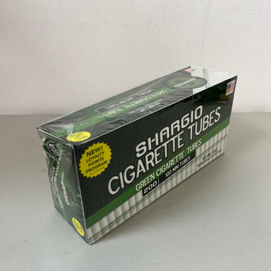 Shargio Tubes GREEN 100mm 200ct