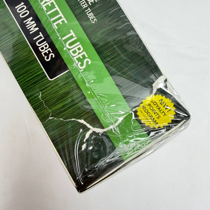 Shargio Tubes GREEN 100mm 200ct -Damaged-
