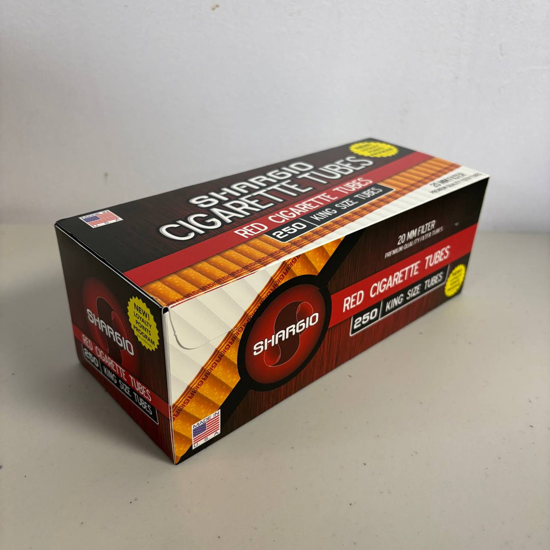 Shargio Tubes RED King Size 20mm 250ct