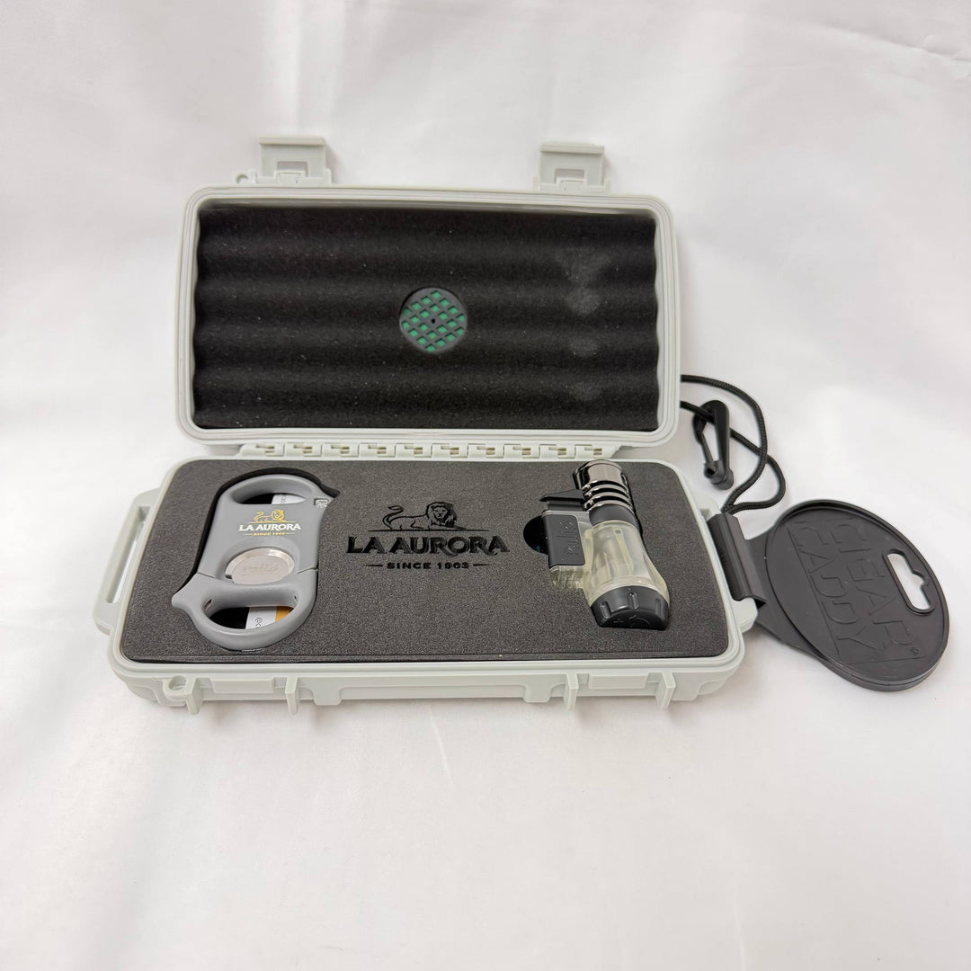 La Aurora Cigar Travel Humidor (No Cigars)