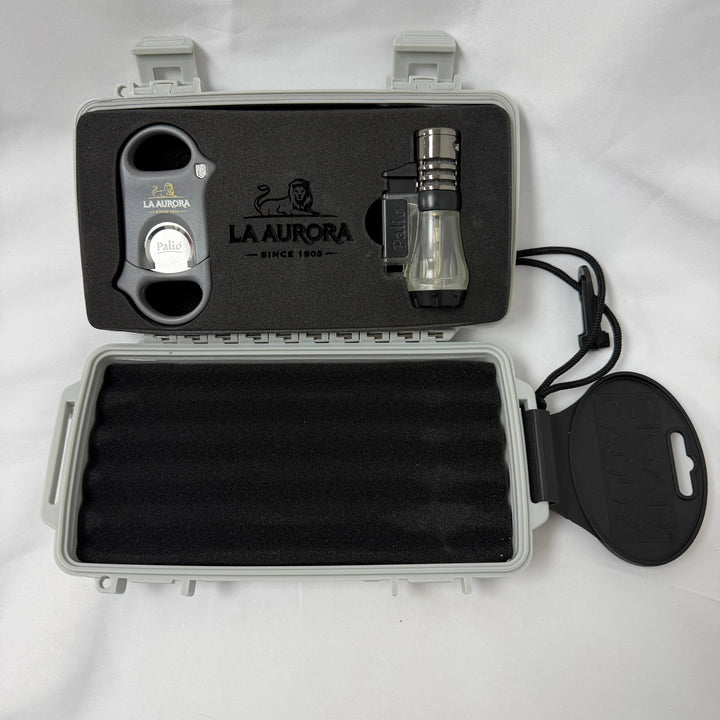 La Aurora Cigar Travel Humidor (No Cigars)