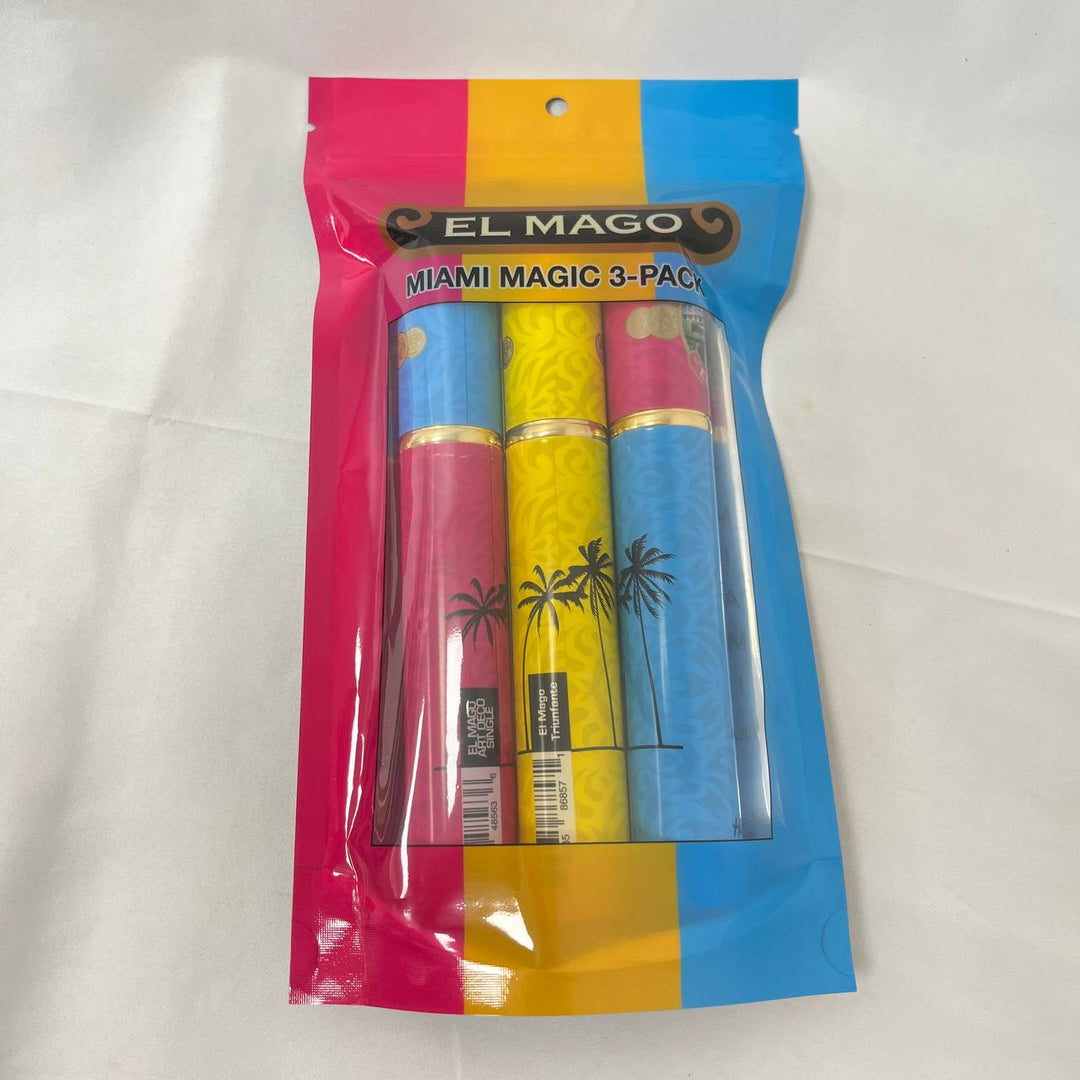 El Mago Miami Magic Toro Tubo 3-Cigar Sampler